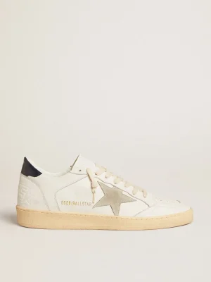 Cheap Ball Star com estrela de suede gelo e talão de couro azul Beachwear | Ball Star