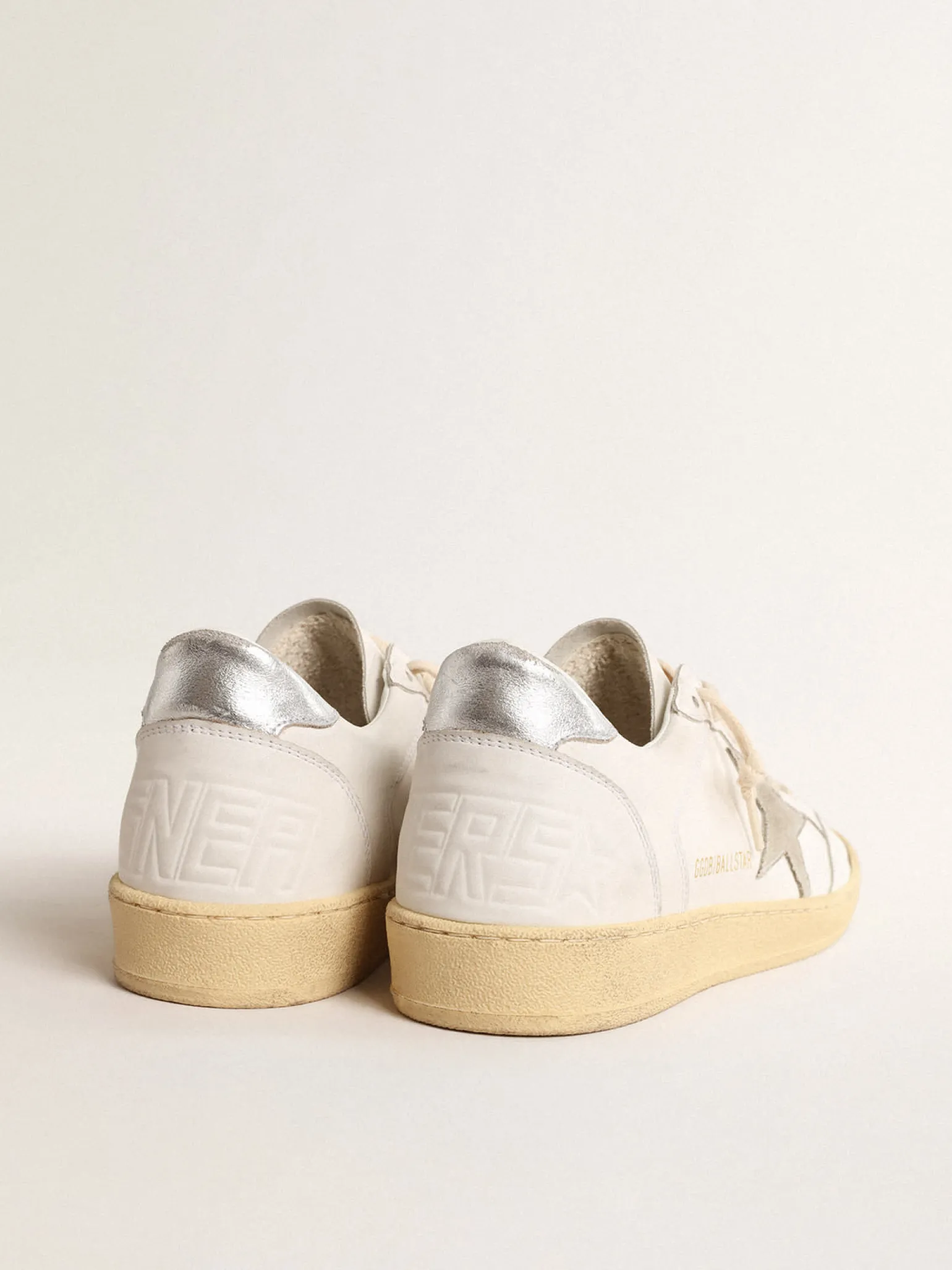 Best Ball Star com estrela de suede e talão de couro metálico MULHER Beachwear | Ball Star