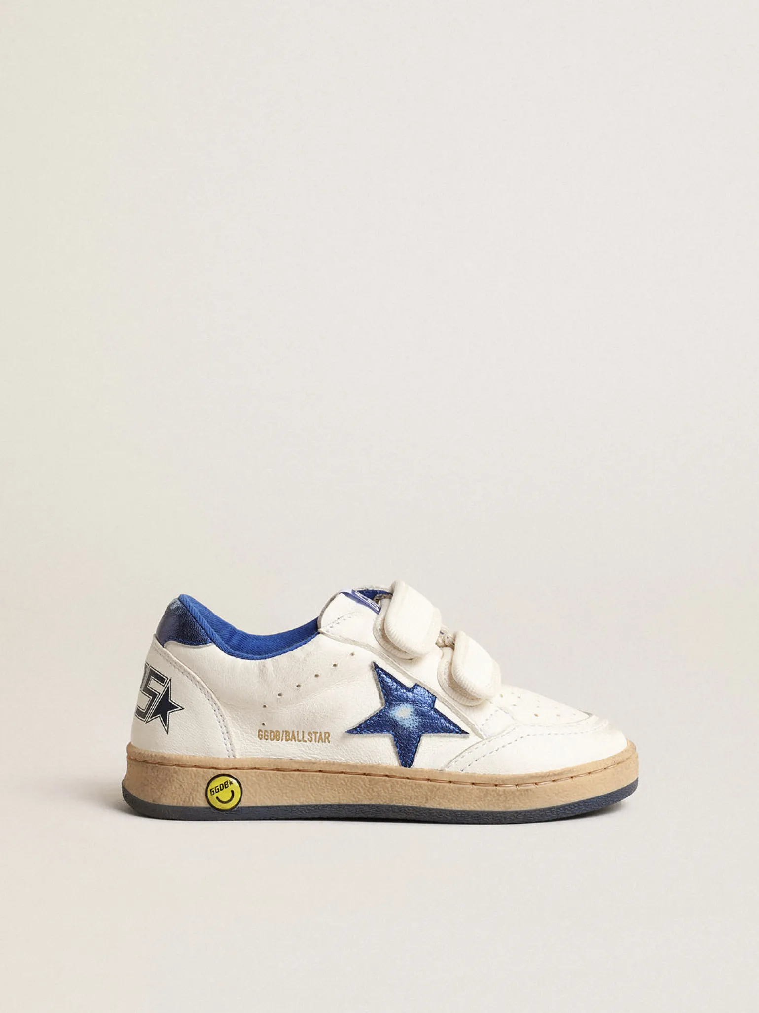 Cheap Ball Star Young com estrela e talão de couro metálico azul Meninas (4-10 anos) | Meninos (4-10 anos)