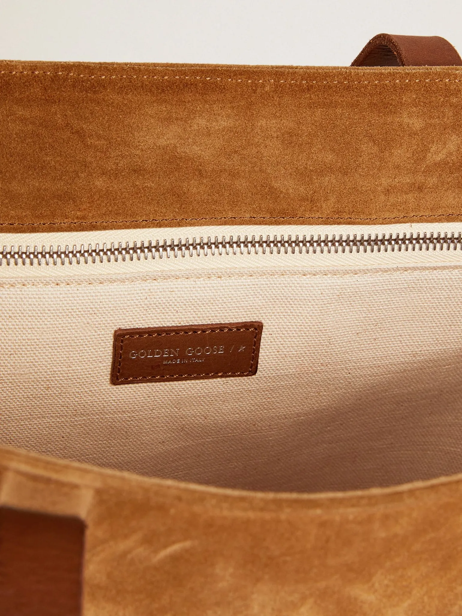 Best Sale Bolsa California East-West de camurça com shearling MULHER Bolsas de ombro | Bolsas de mão