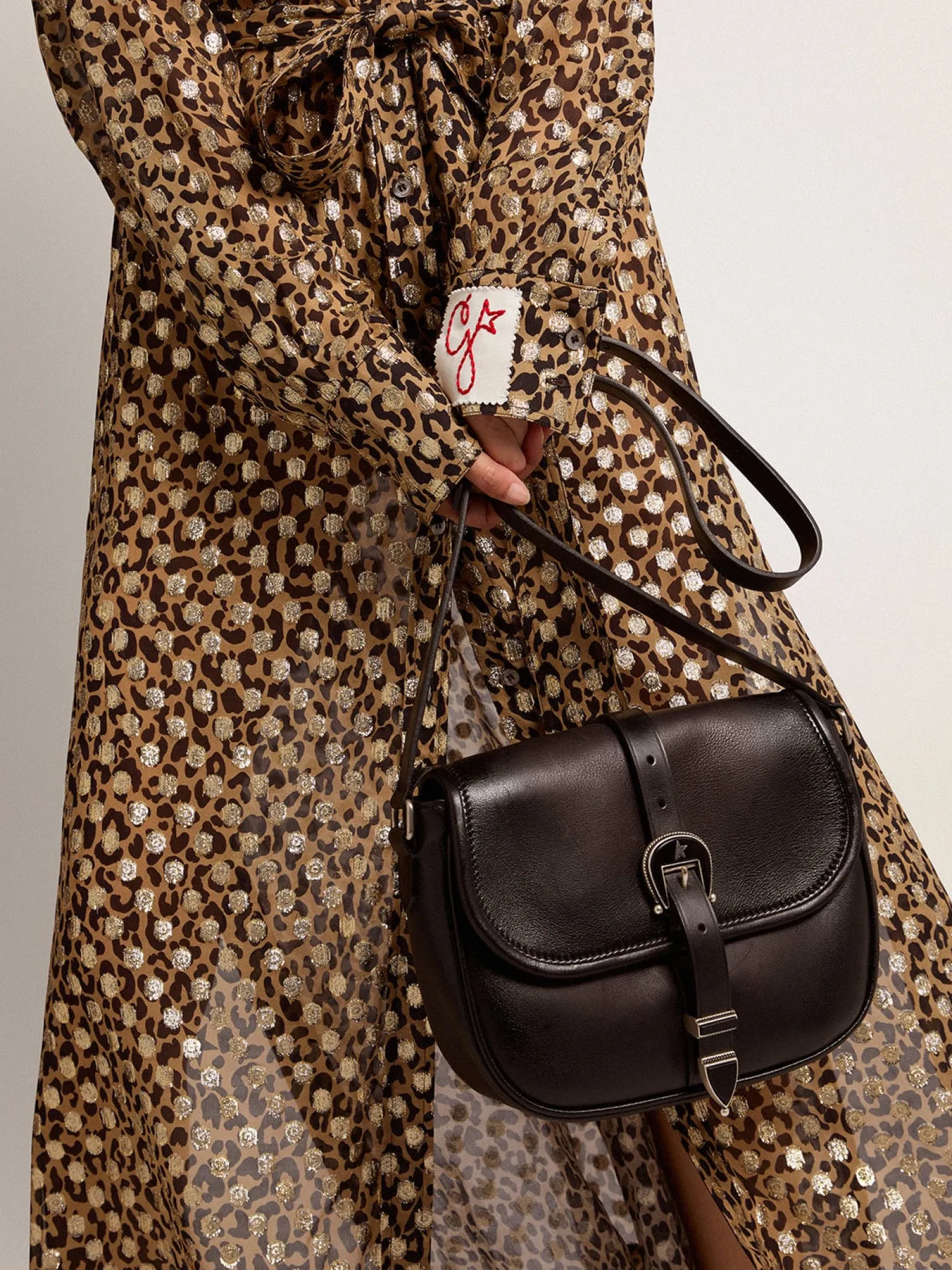 Clearance Bolsa Rodeo média de couro preto MULHER Bolsas tiracolo