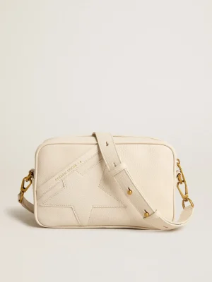 Cheap Bolsa Star Bag Feminina de couro cor de manteiga MULHER Bolsas tiracolo