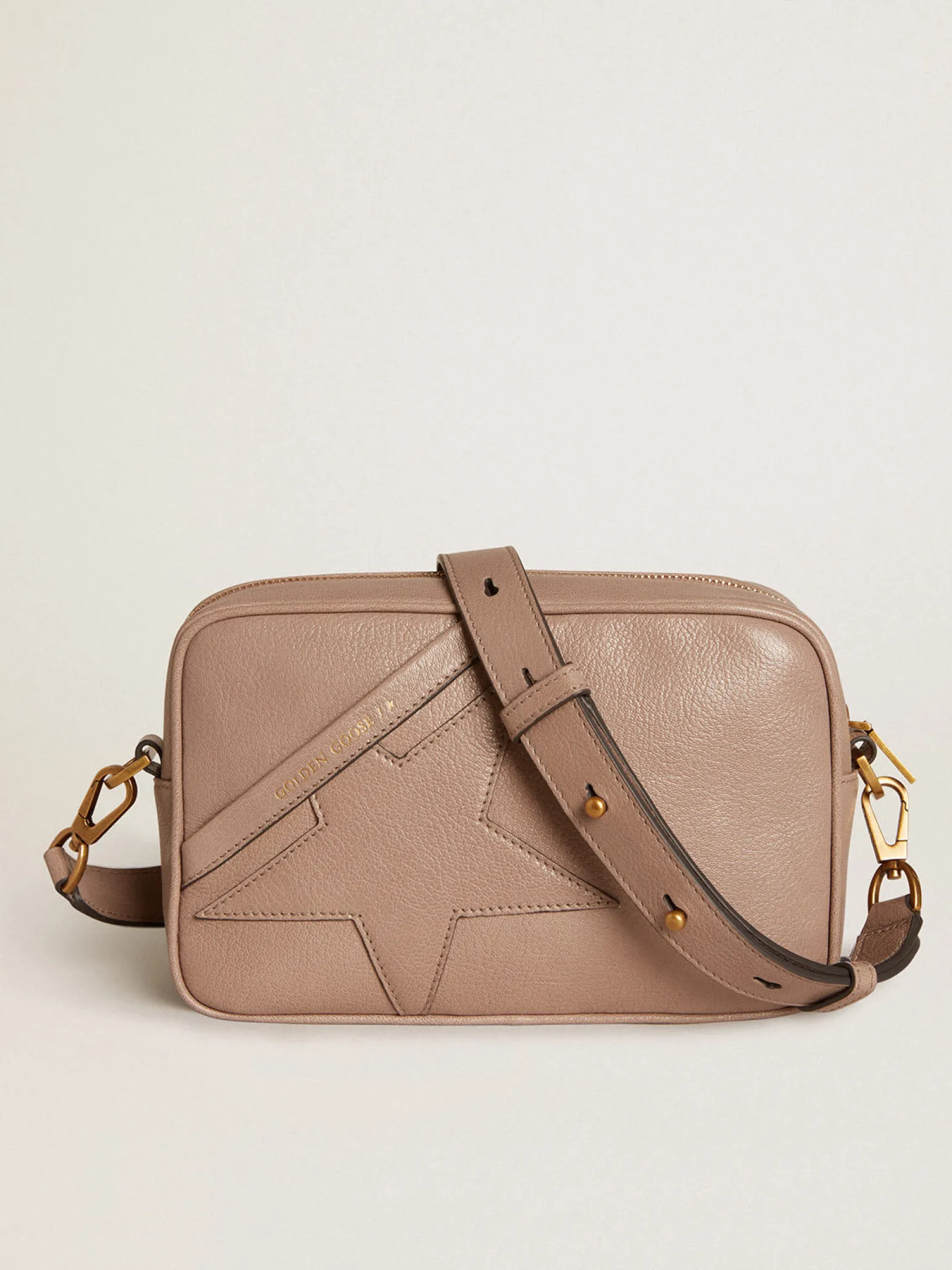 Flash Sale Bolsa Star Bag Feminina de couro cinza MULHER Bolsas tiracolo