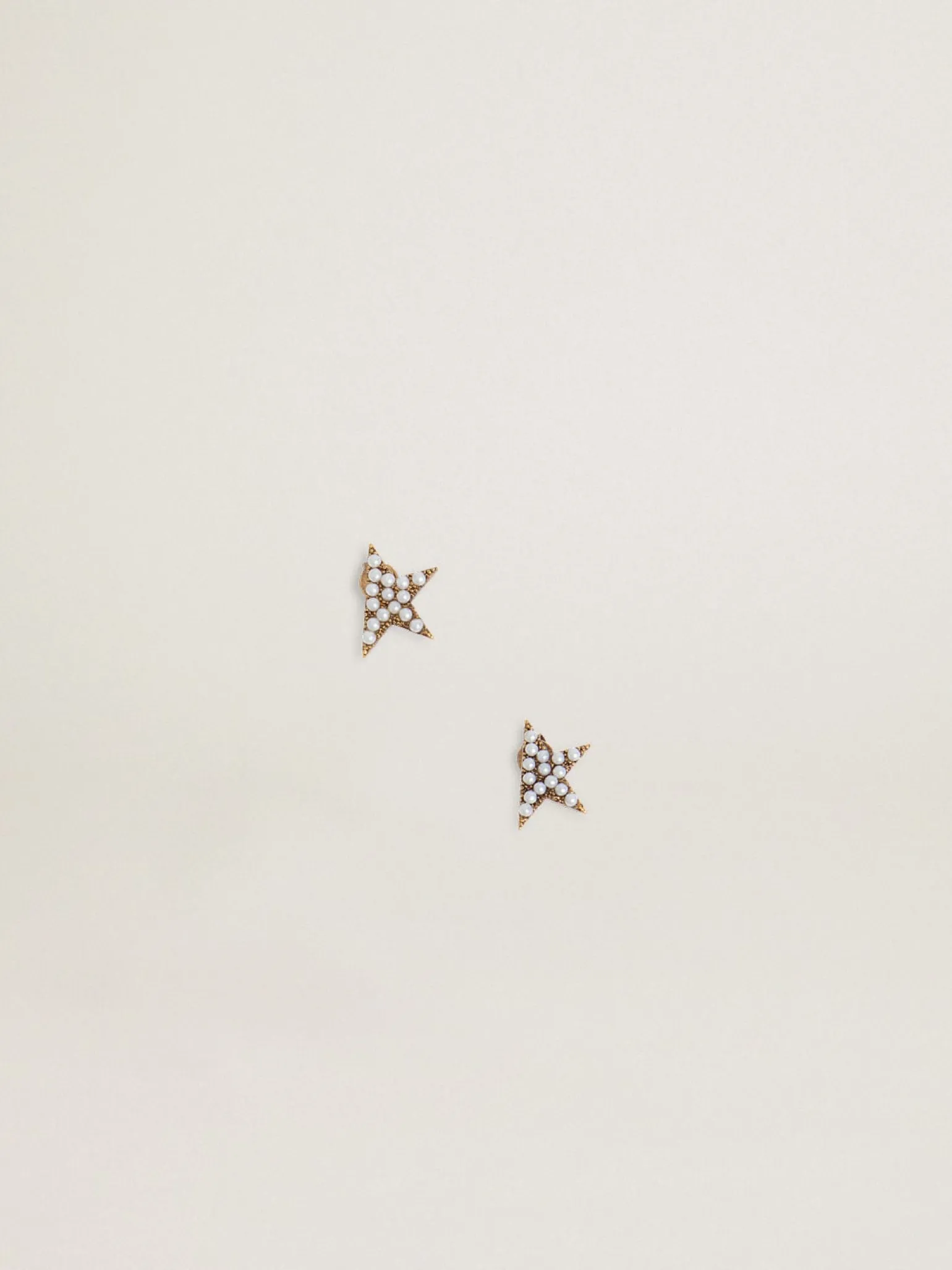 Best Sale Brincos de tarraxa femininos na cor ouro velho com pérolas decorativas MULHER Joias