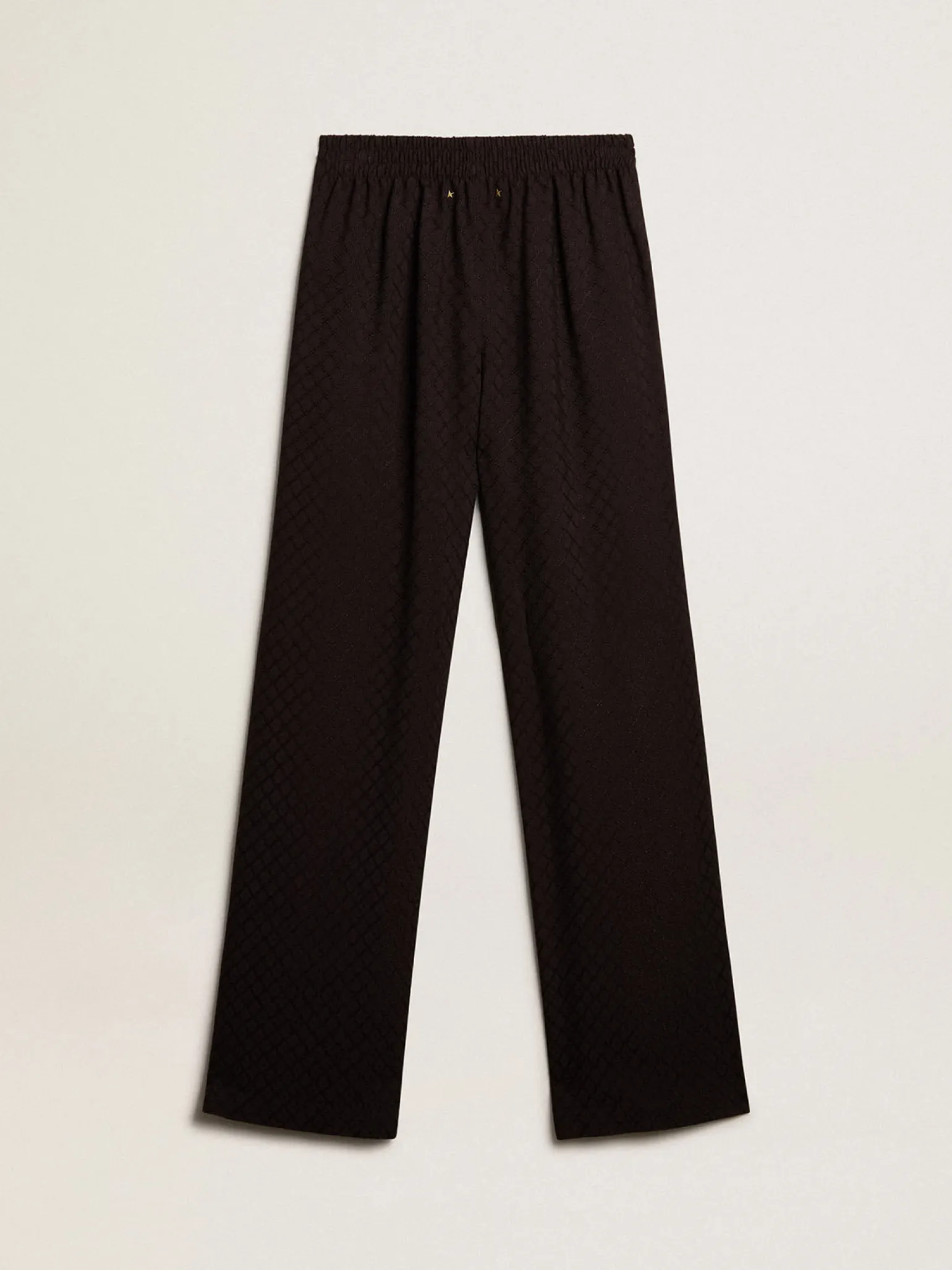 New Calça de jogging feminina de viscose preta MULHER Jeans e calças