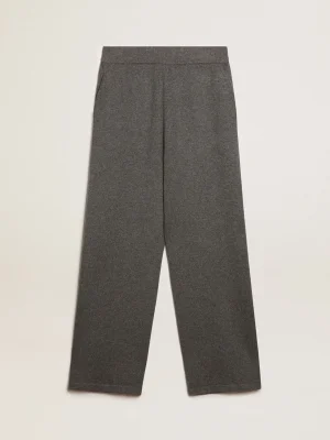 Cheap Calça de jogging masculina misto caxemira cinza mescla Jeans e calças