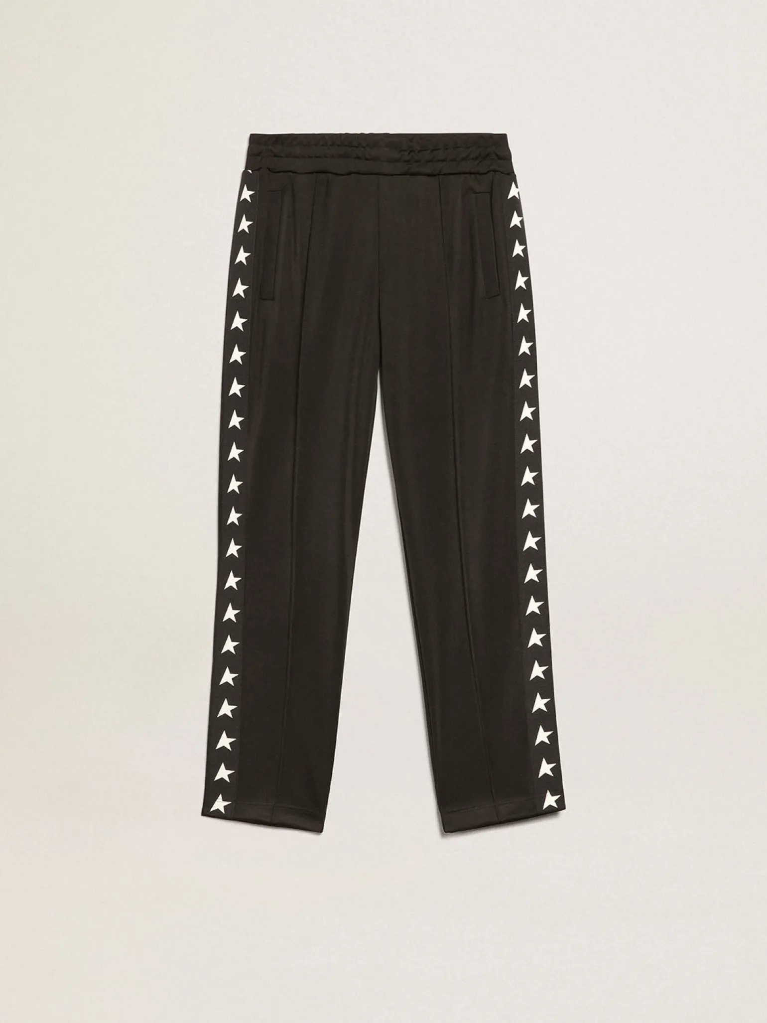 Clearance Calça de jogging preta com estrelas brancas em contraste Bottoms (4-12 years) | Bottoms (4-12 years)