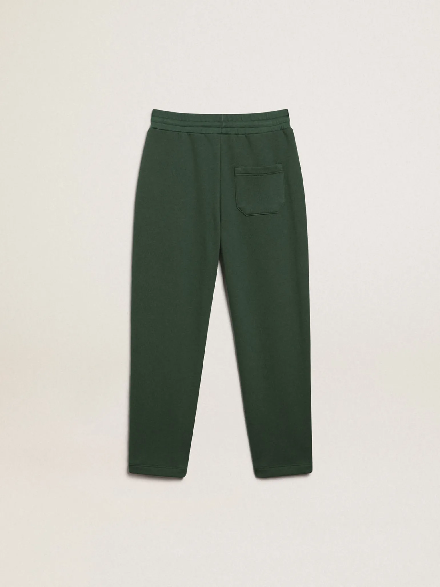 Best Sale Calça de jogging verde brilhante com estrelas em contraste Bottoms (4-12 years)