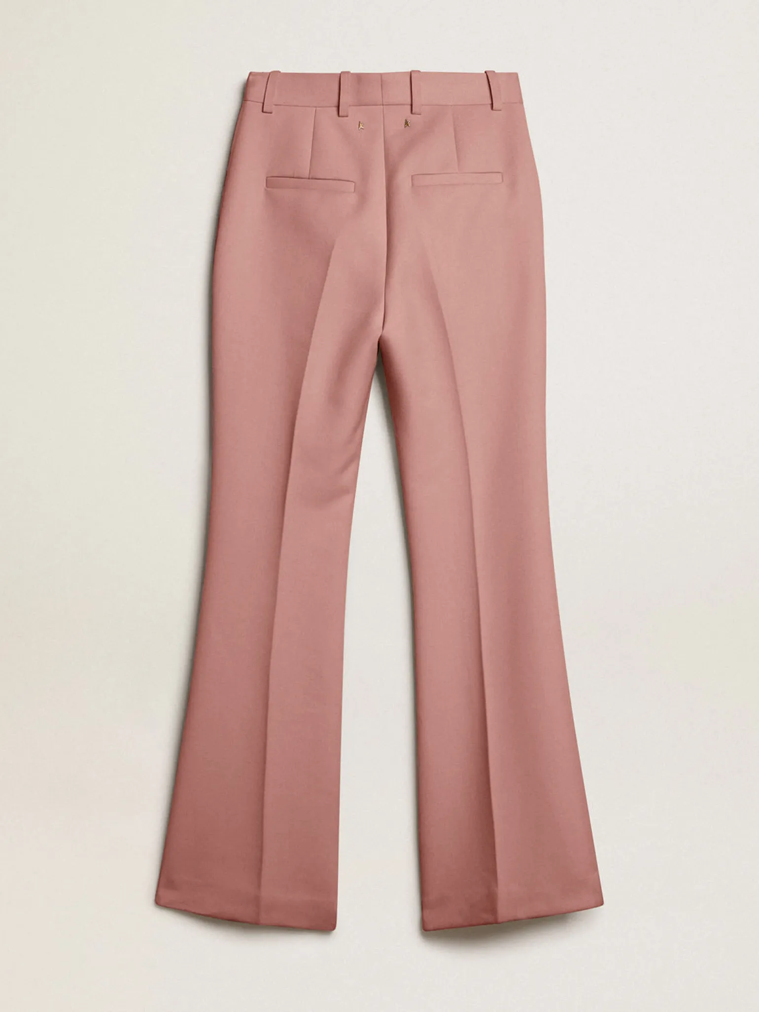 Online Calça de tecido rosa de alfaiataria MULHER Jeans e calças