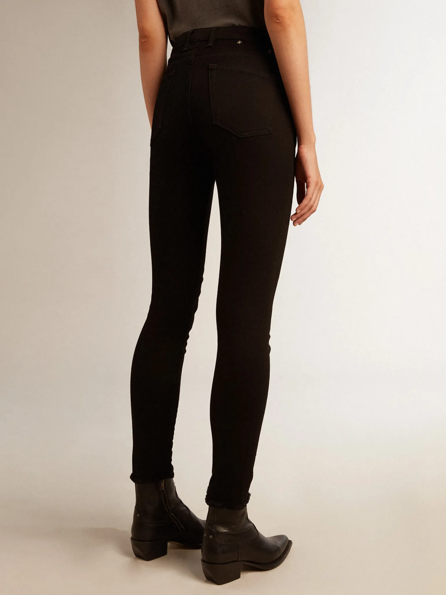 Best Calça jeans feminina skinny preta MULHER Jeans e calças
