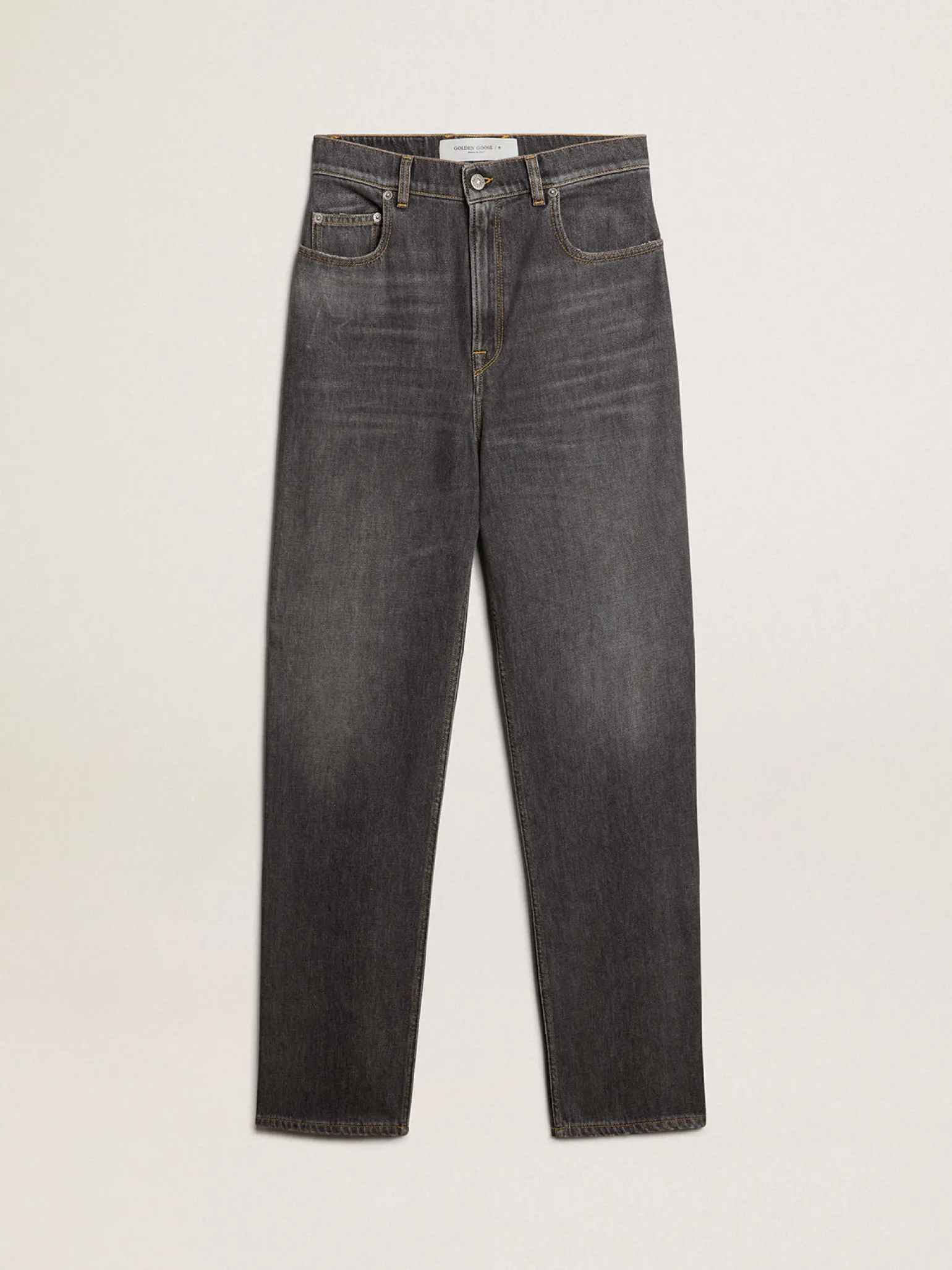 Discount Calça jeans preta feminina com bolso impresso MULHER Jeans e calças