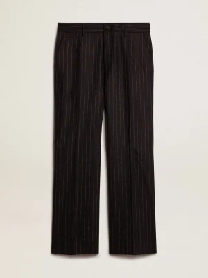 Cheap Calça masculina de lã cinza escuro Jeans e calças