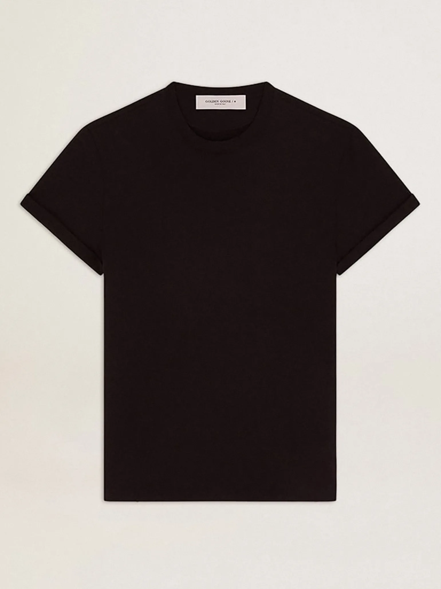 Store Camiseta Coleção Golden preto vintage com tratamento desgastado Camisetas