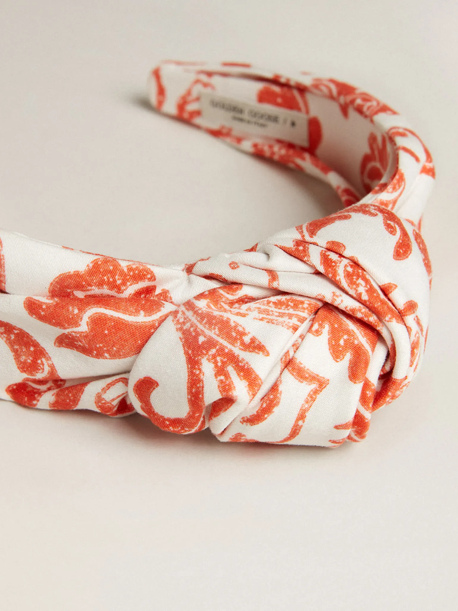 Clearance Faixa para cabelo vermelho coral MULHER Chapéus e bonés | Beachwear