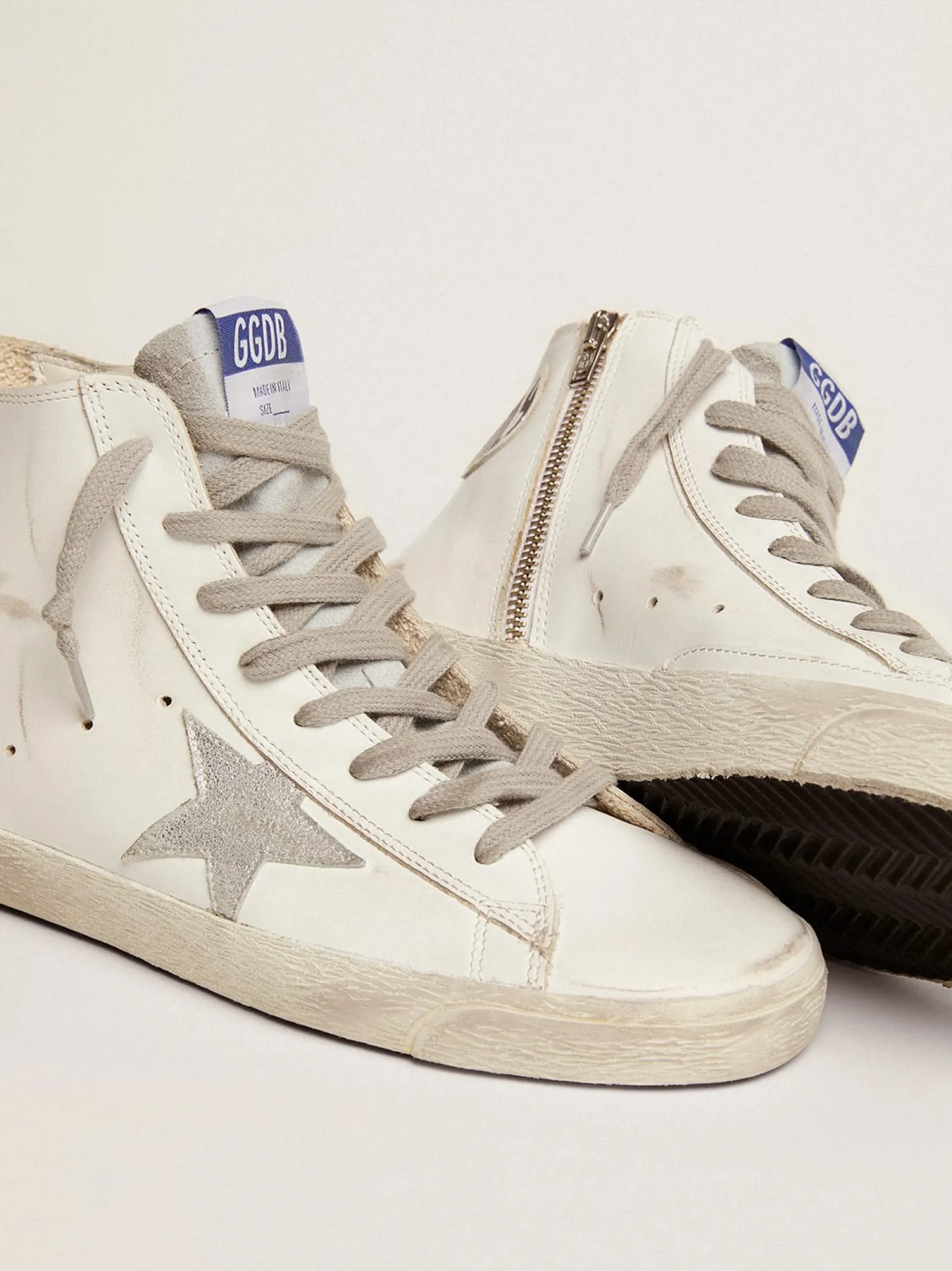 Flash Sale Francy feminino de couro com estrela de suede MULHER Francy