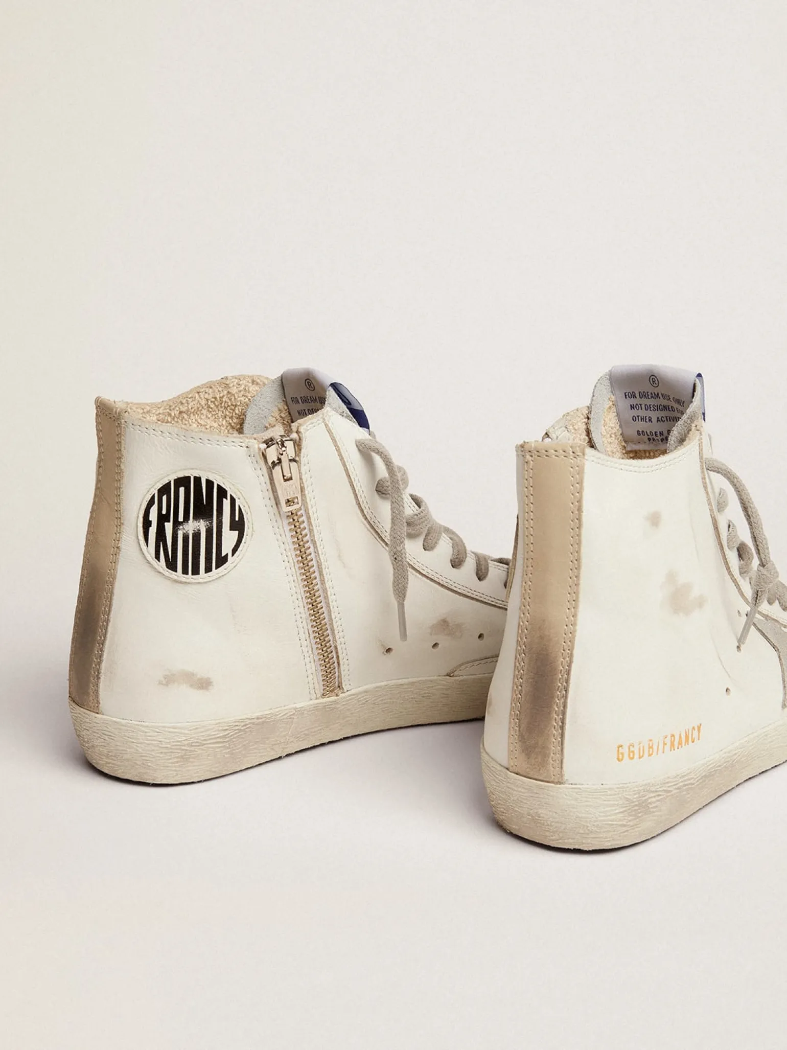Flash Sale Francy feminino de couro com estrela de suede MULHER Francy