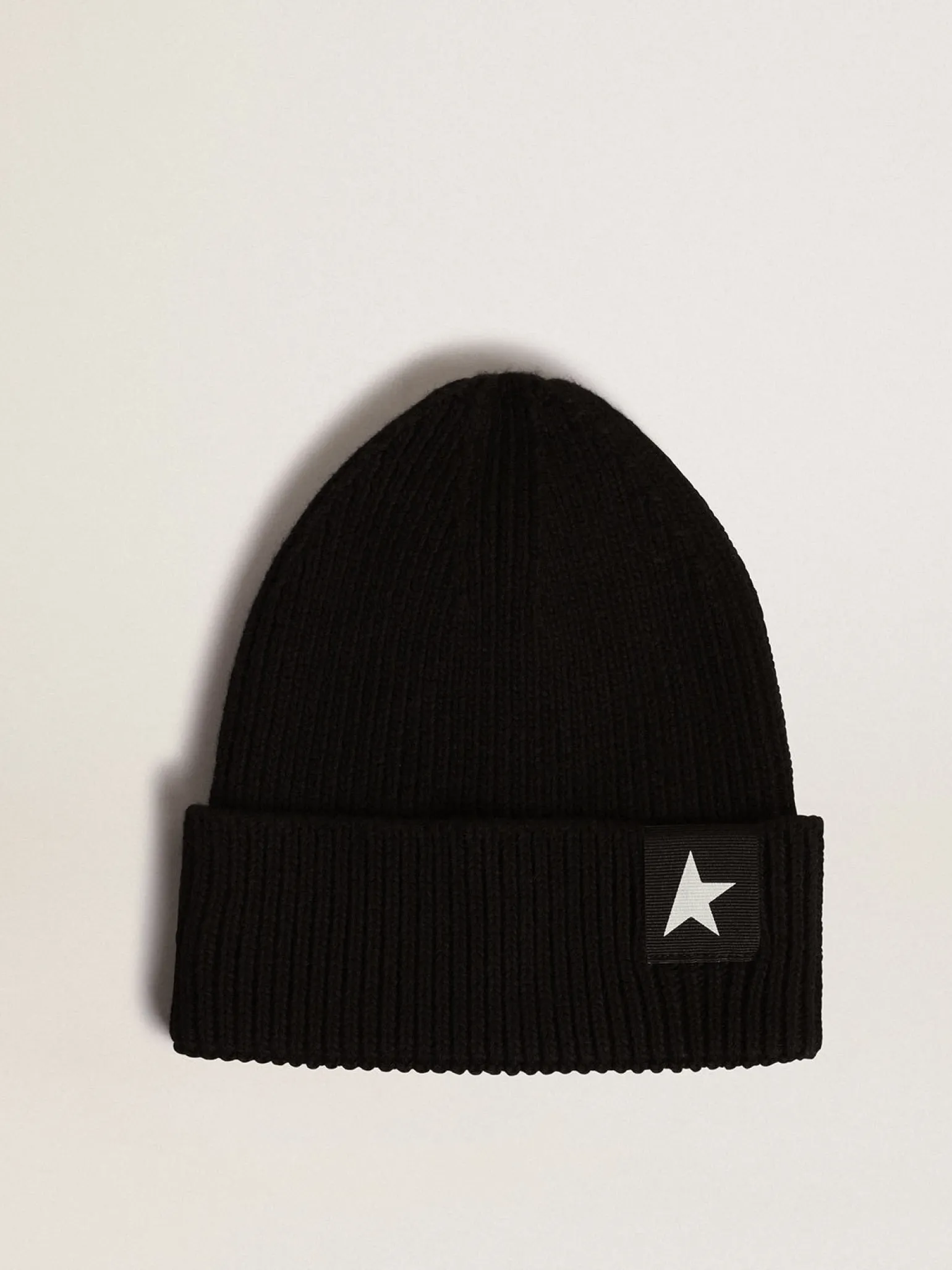 Outlet Gorro de algodão preto com estrela branca em contraste Roupas de cima (4-12 years) | Roupas de cima (4-12 years)