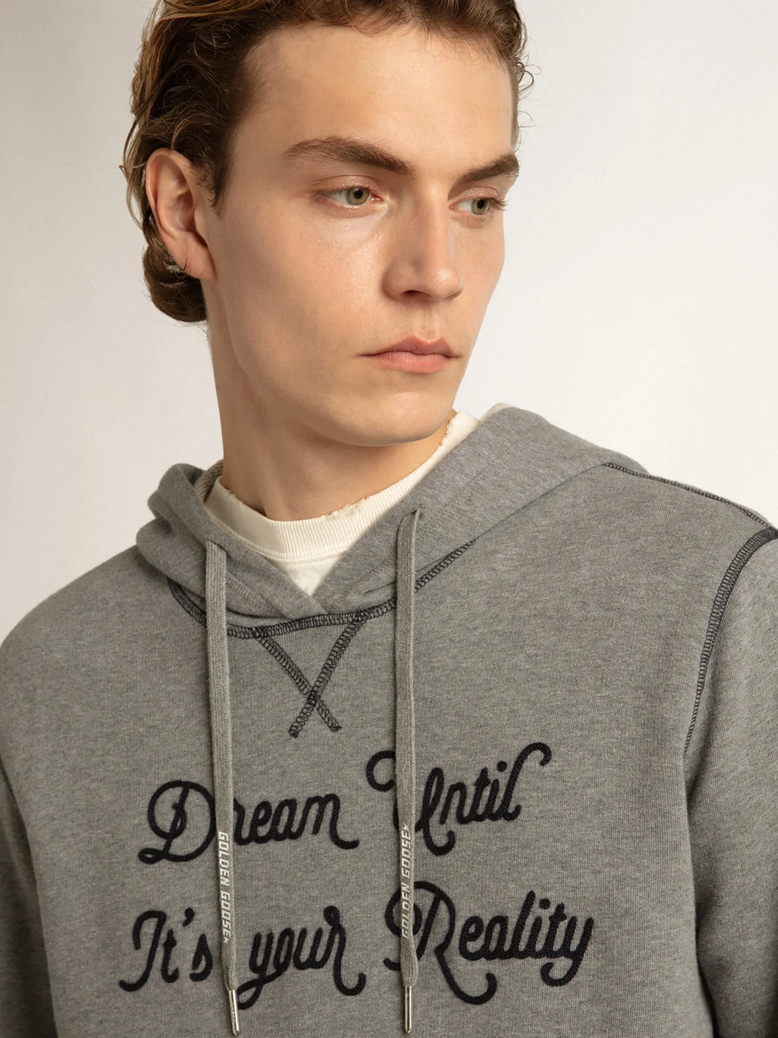Clearance cotton sweatshirt with hood Moletons