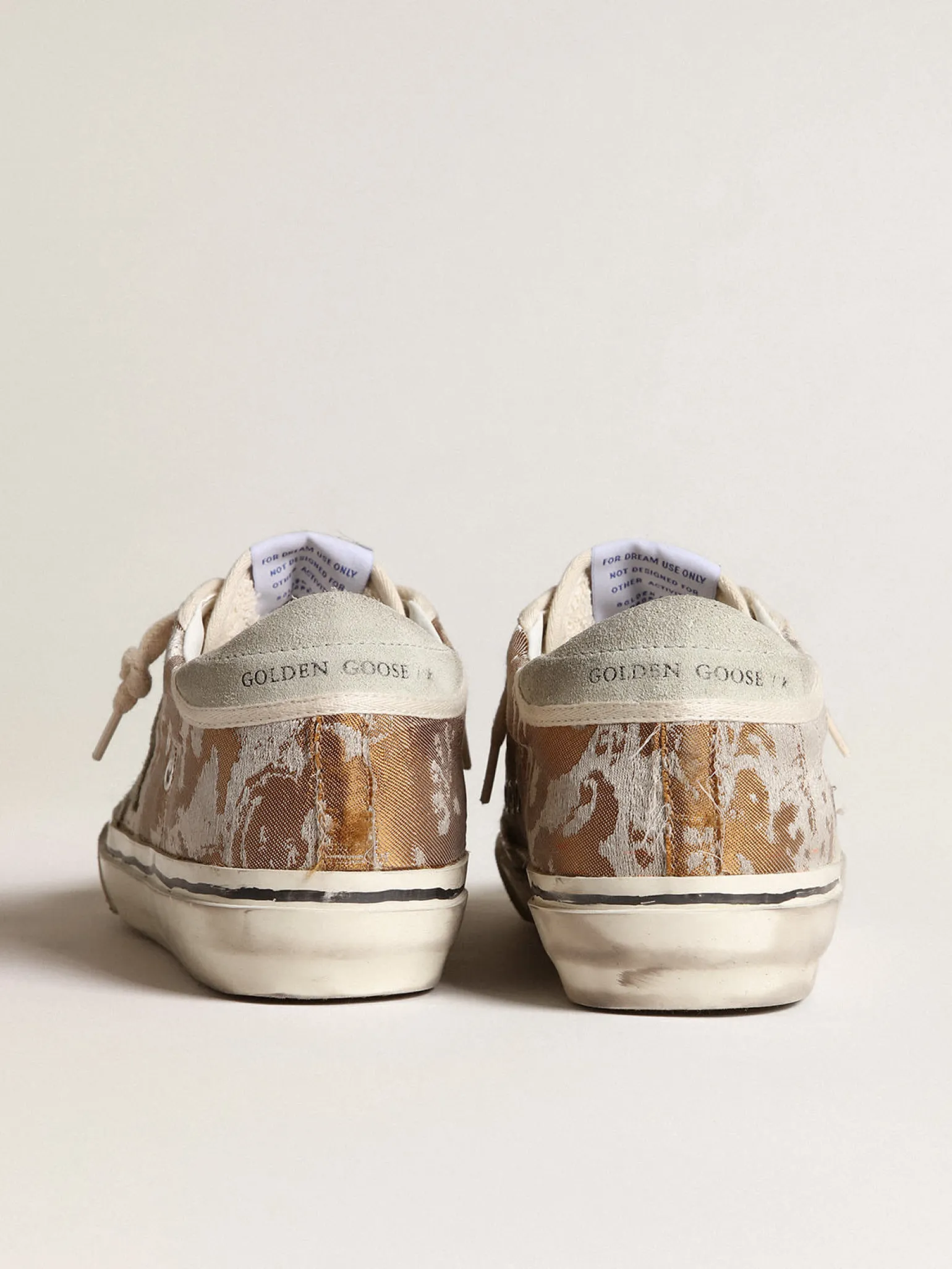 Cheap Hi Star de tecido jacquard bronze com estrela de suede gelo MULHER Hi Star