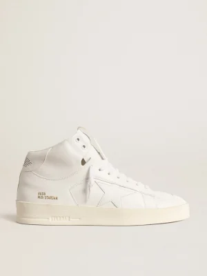 Discount Mid-Stardan Feminino com base vegetal e estrela e talão brancos MULHER Stardan | Mid Star