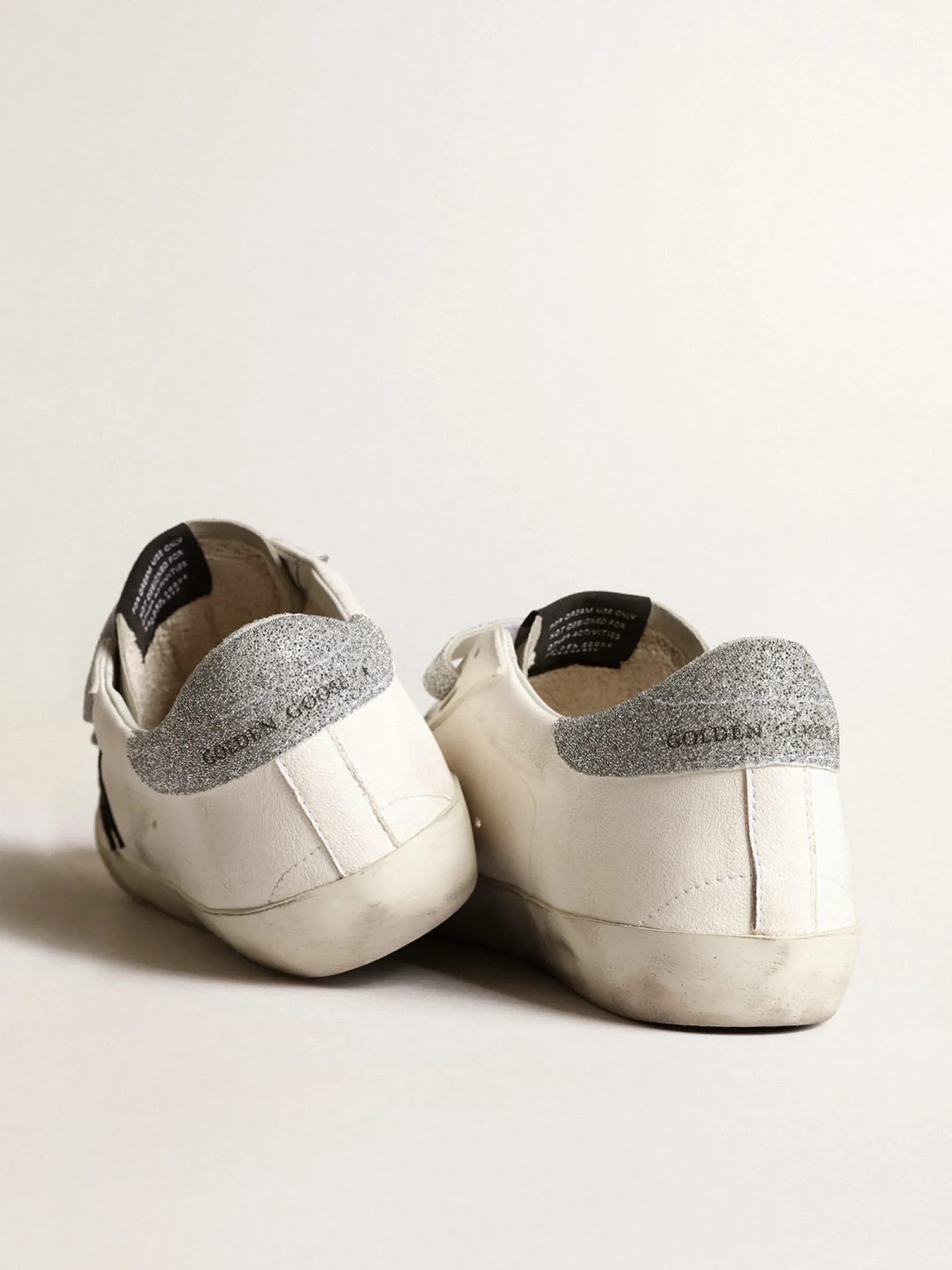 Clearance Old School com estrela de suede e faixas de cristal Swarovski MULHER Super-Star