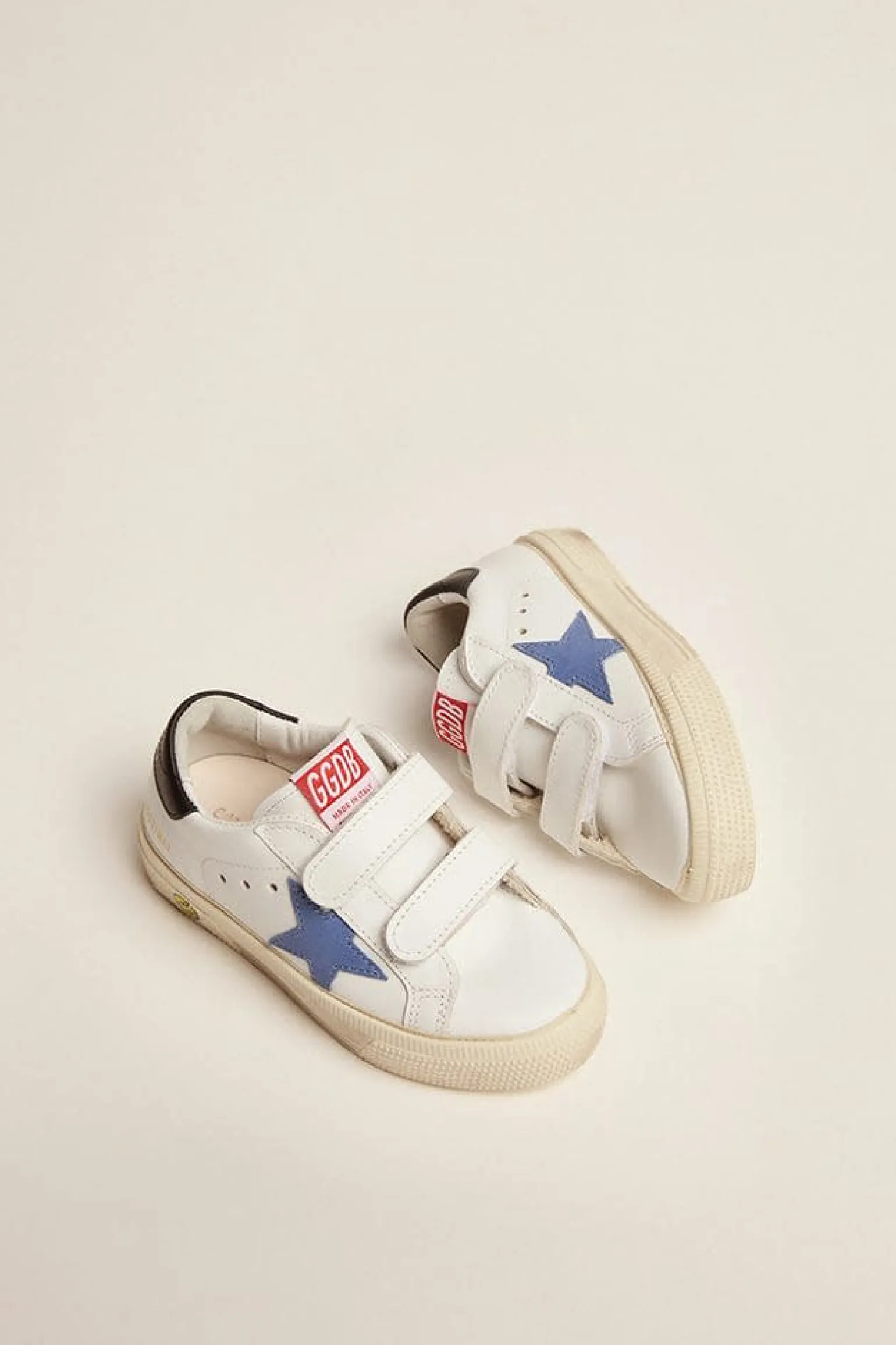 Cheap Old School Junior com estrela azul e talão azul-escuro Meninas pequenas (1-3 anos) | Meninos pequenos (1-3 anos)