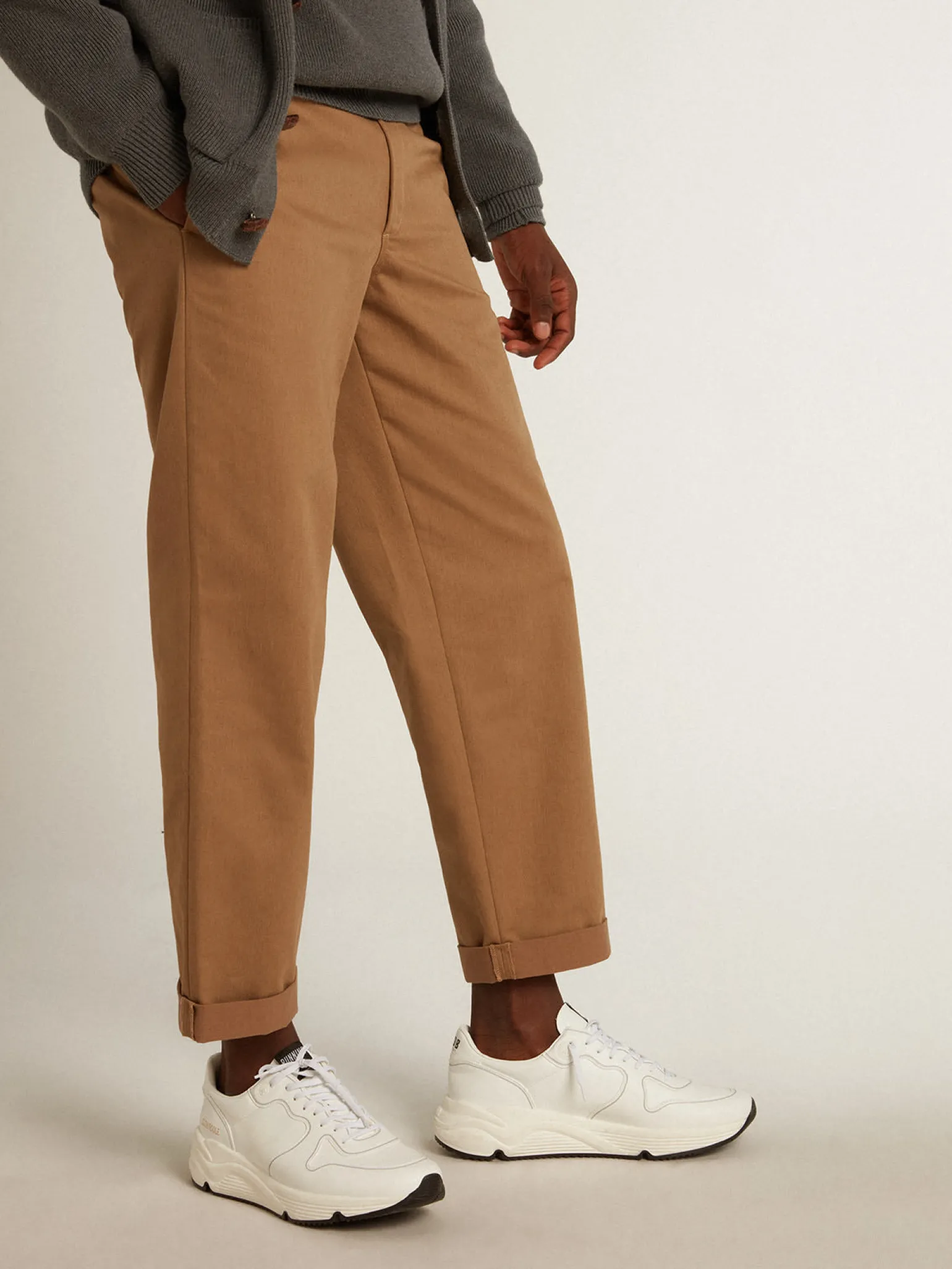Store Running Sole Masculino com base vegetal e estrela e talão brancos Running Sole