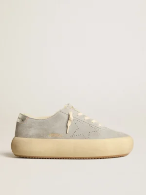 Clearance Sapato Space-Star Masculino de suede gelo com forro de shearling Space-Star