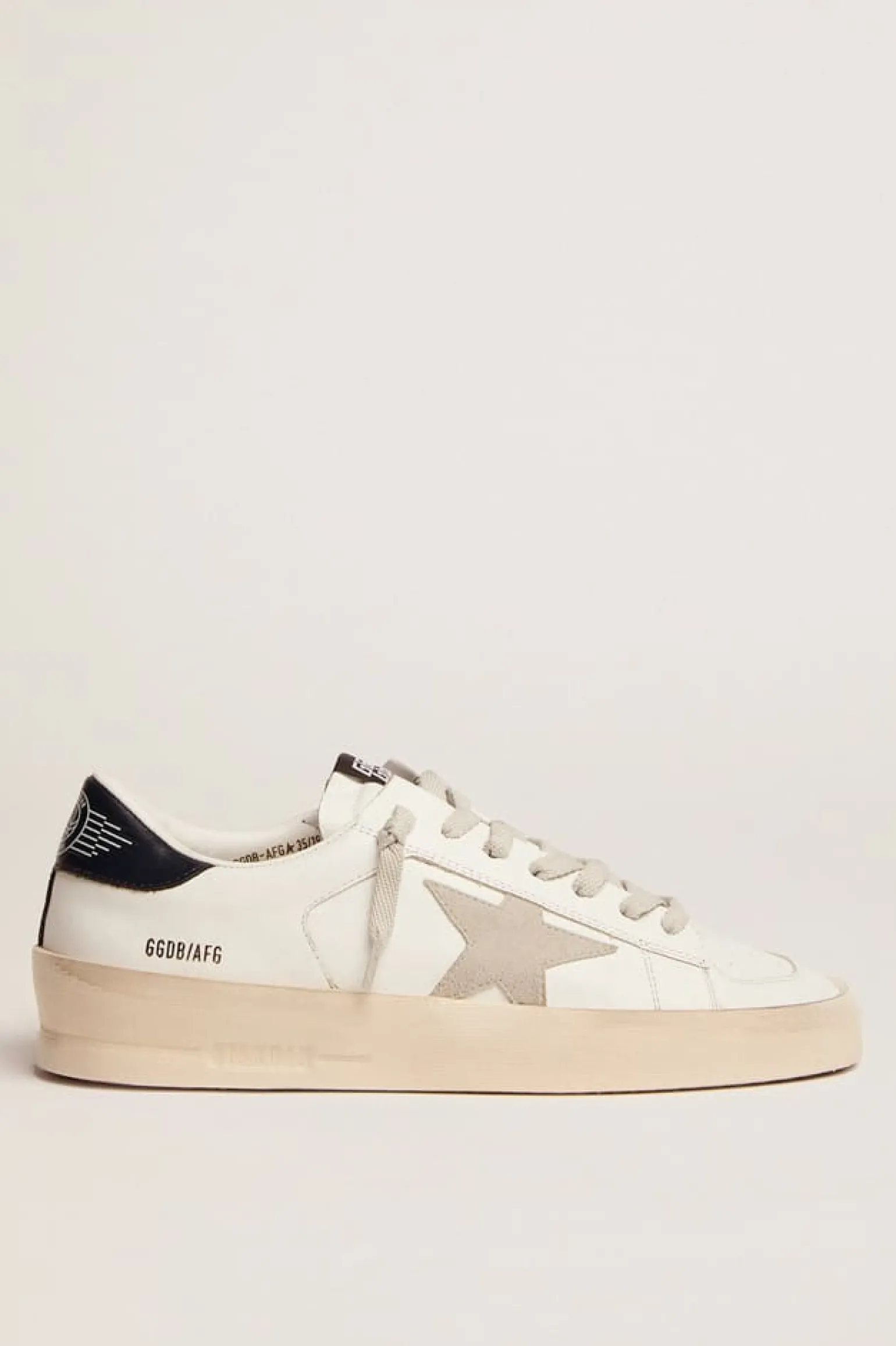Shop Stardan Feminino com estrela de suede gelo e talão preto MULHER Stardan