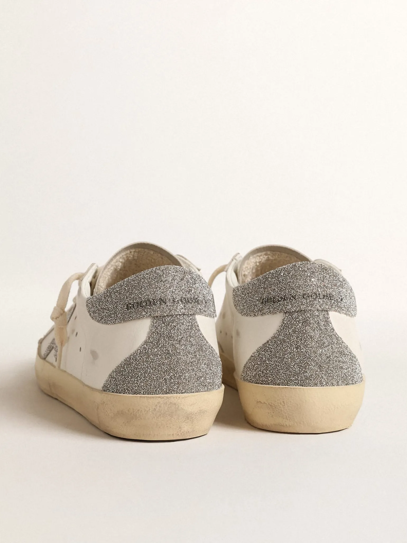 Cheap Super-Star com estrela e talão com cristais Swarovski prateados MULHER Super-Star