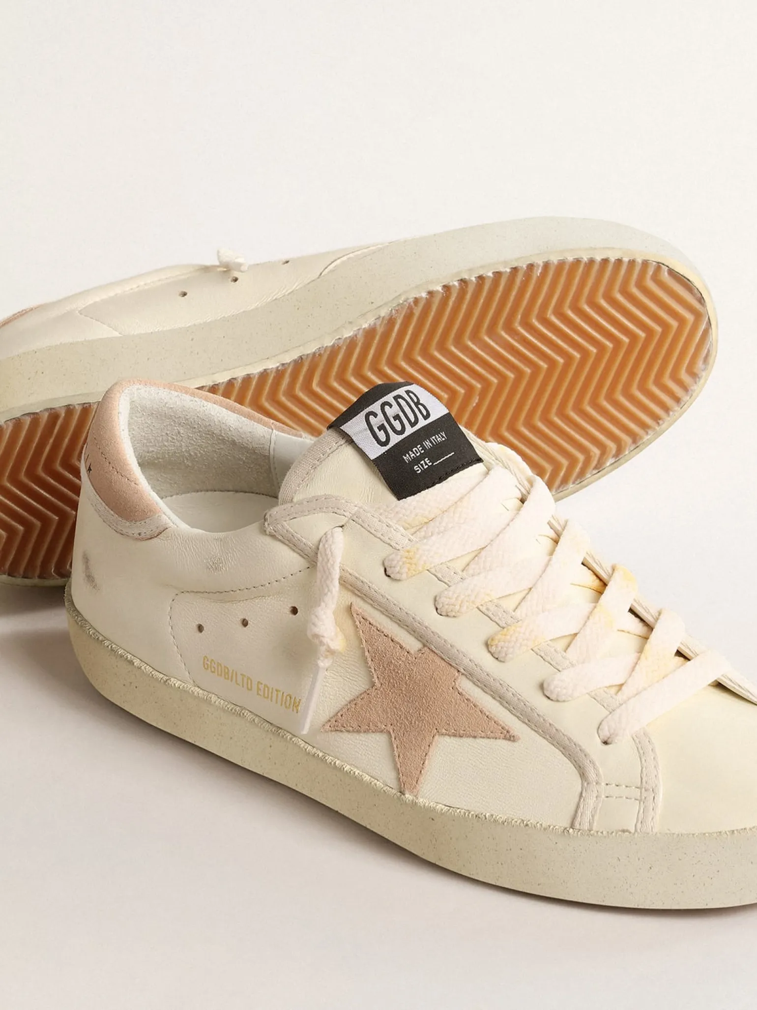 Shop Super-Star Feminino LTD de napa com estrela e talão de suede MULHER Super-Star
