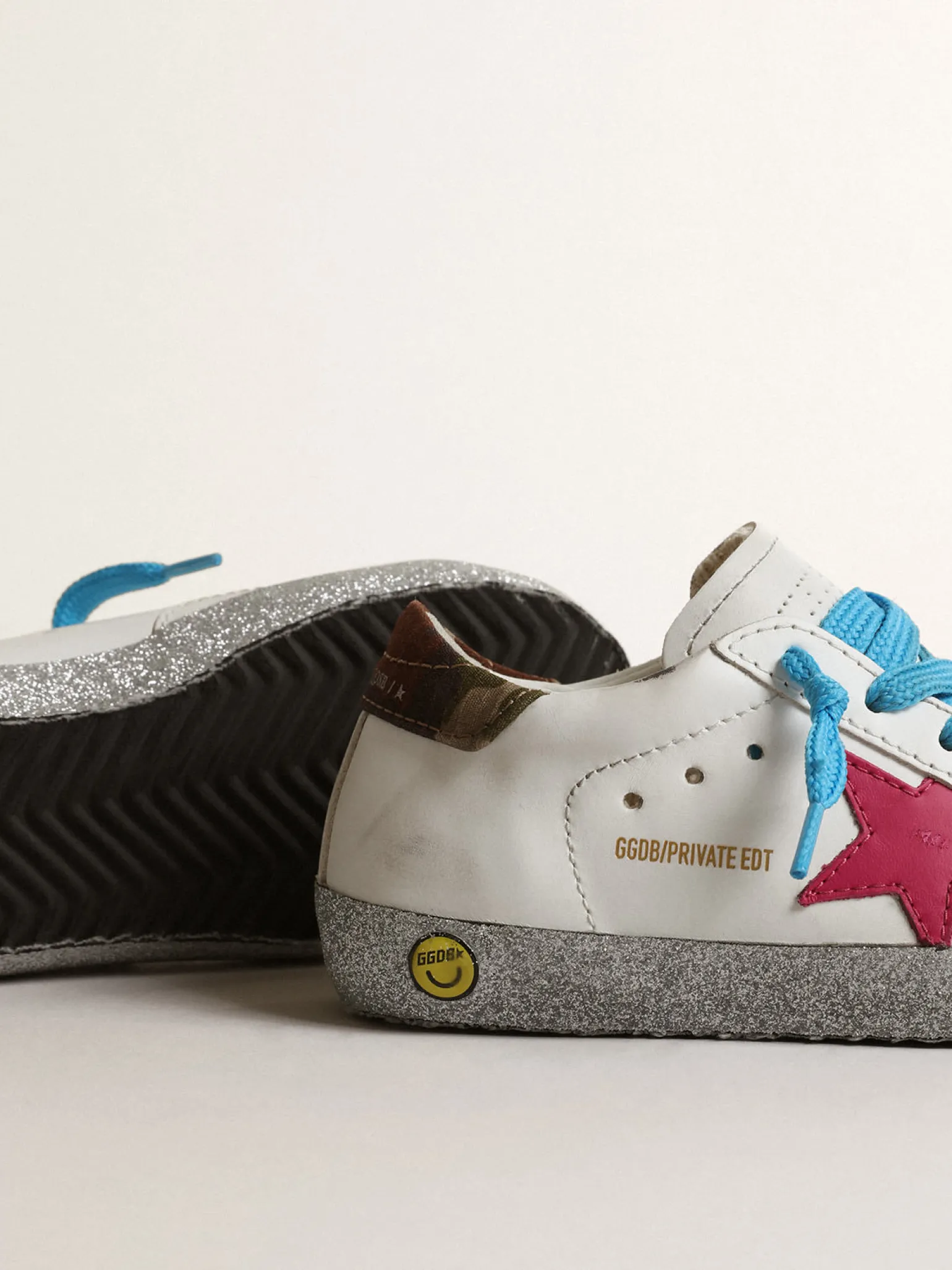 Online Super-Star junior LTD com estrela fúcsia e reforço em glitter Meninas pequenas (1-3 anos)