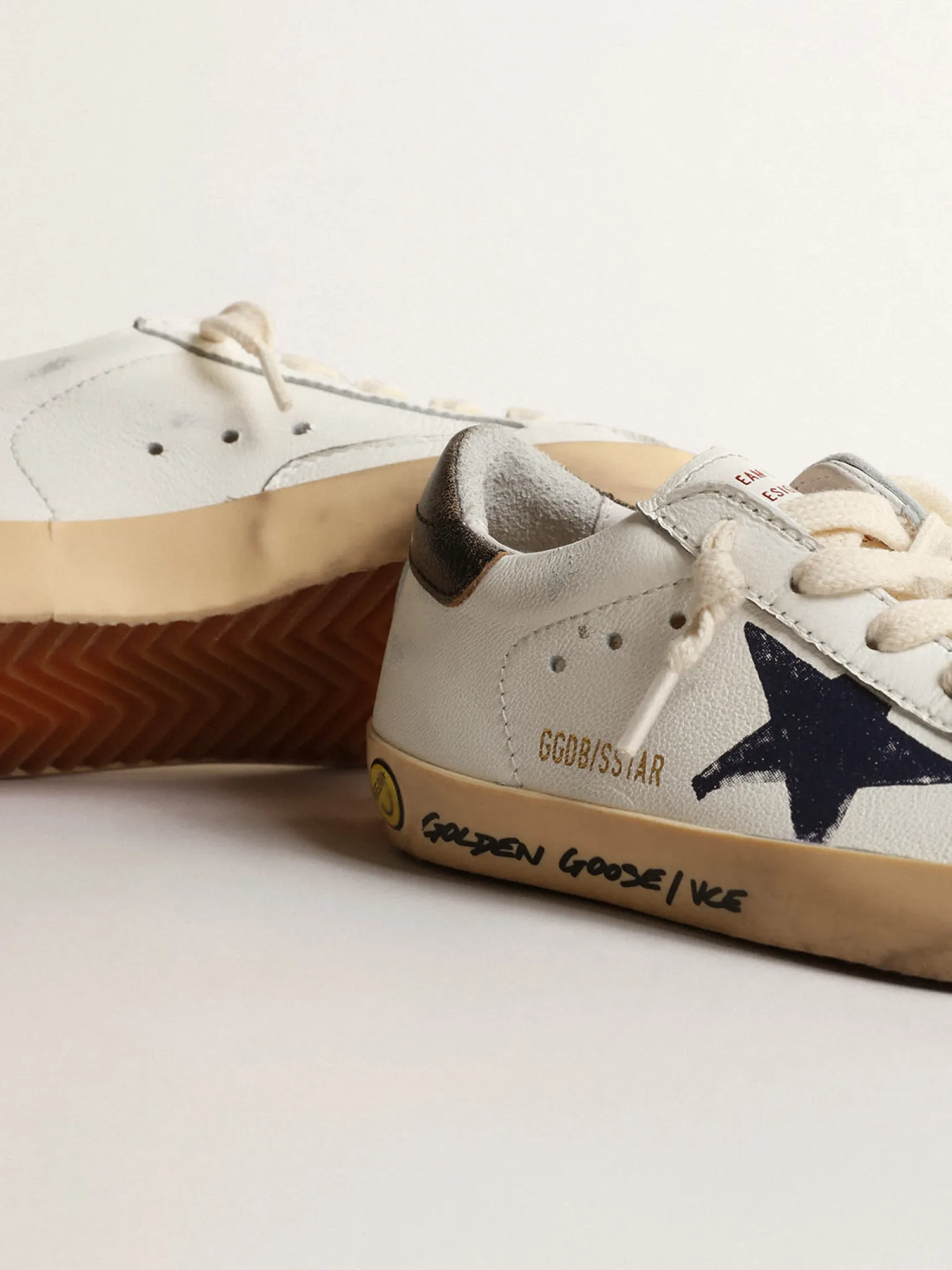 Best Sale Super-Star Young de napa com estrela estampada e talão preto Meninas (4-10 anos) | Meninos (4-10 anos)