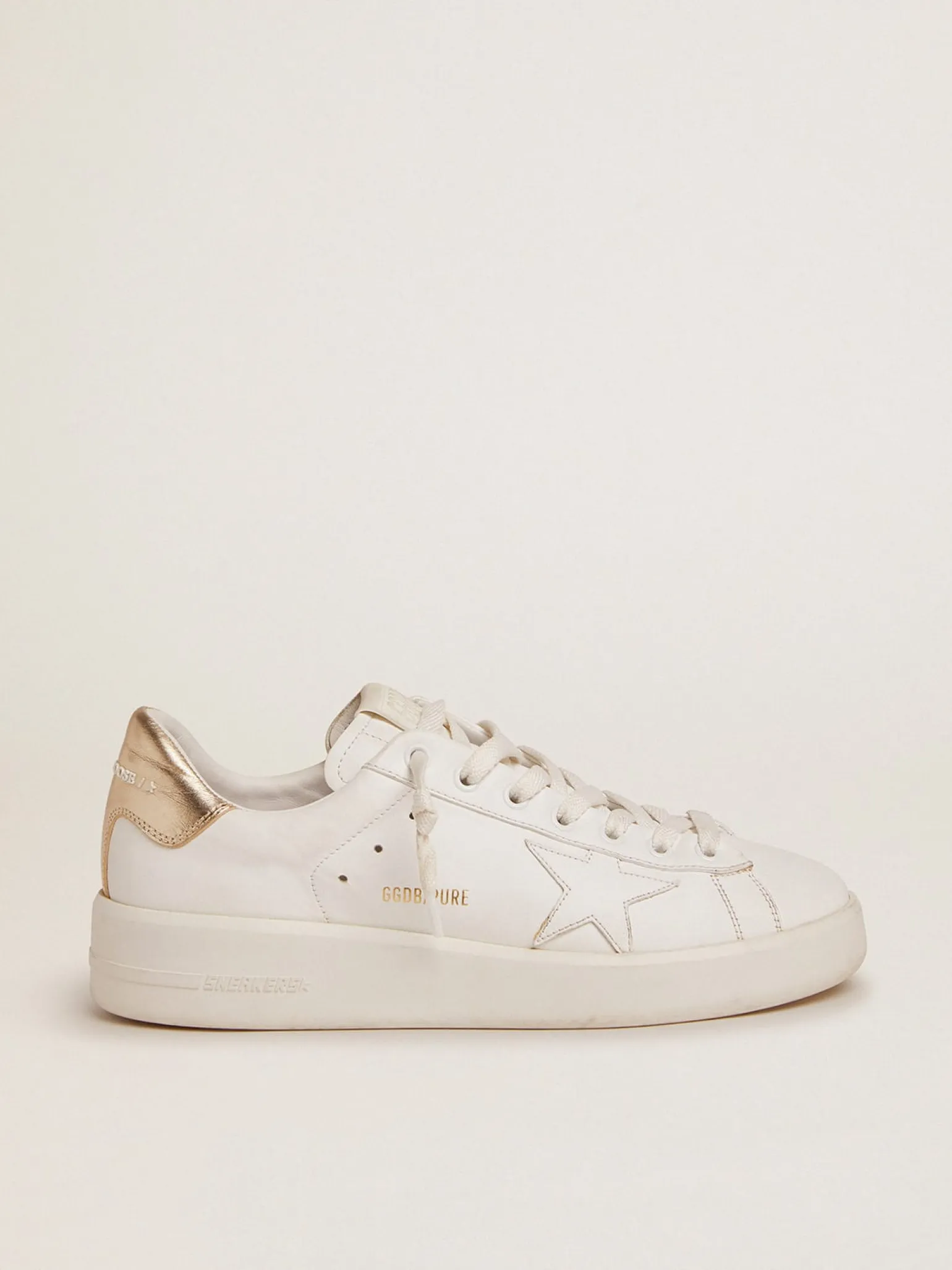Best Tênis Purestar feminino com talão dourado MULHER Purestar