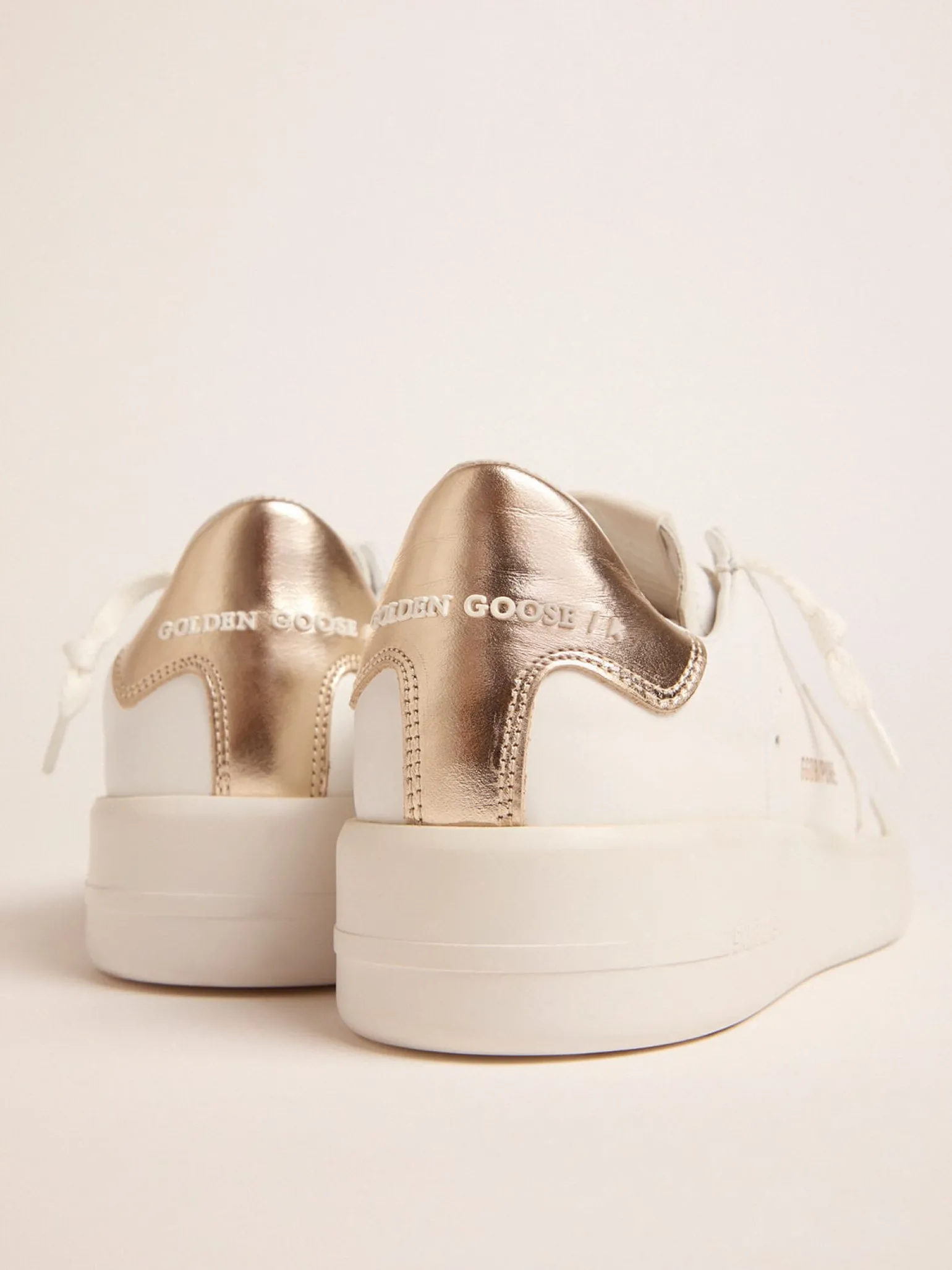 Best Tênis Purestar feminino com talão dourado MULHER Purestar