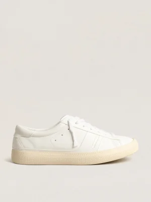 Clearance Tênis Yatay Model 1B sustentável com cabedal branco realizado em material biobaseado e Y branco MULHER Sustentável | Sustentável