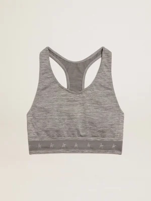 Clearance Top esportivo cinza mescla MULHER Beachwear | Camisetas