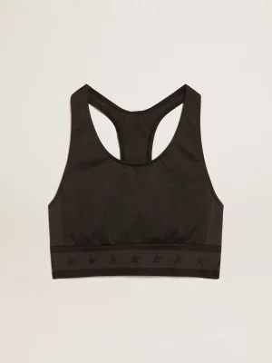 Sale Top esportivo preto MULHER Beachwear | Camisetas