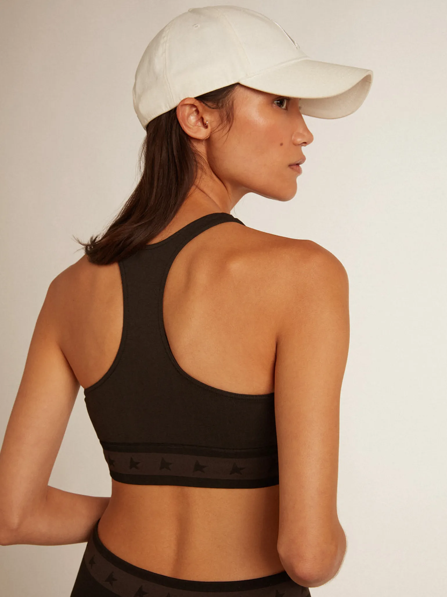 Sale Top esportivo preto MULHER Beachwear | Camisetas